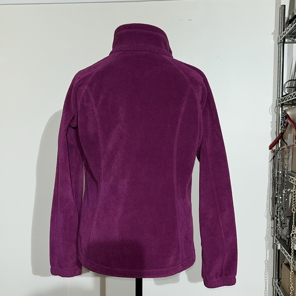 🎉2x HP!🎉 EUC: Columbia purple fleece jacket - Picture 5 of 12